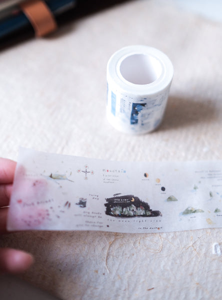 Nemosissy Green Mountain & Cold Mountain Washi Tape Set