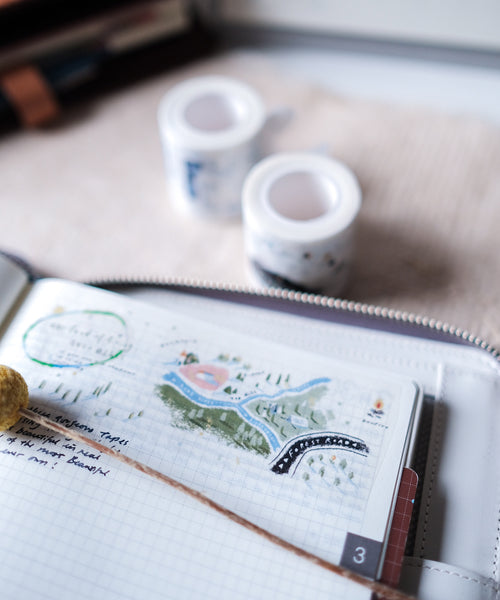 Nemosissy Green Mountain & Cold Mountain Washi Tape Set