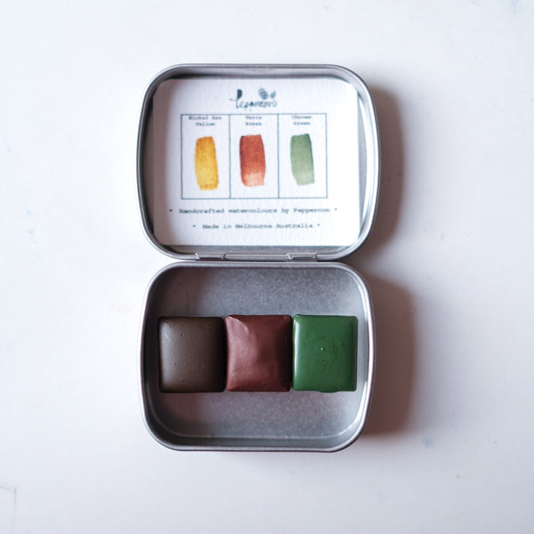 Earth Trio Half-Pans Set (2021Edition)
