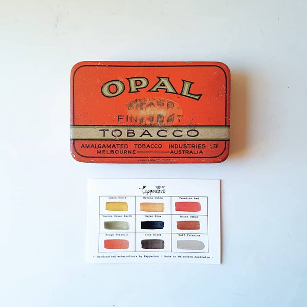 Vintage Palette Mushroom & Feathers Set - Wildwood Collection
