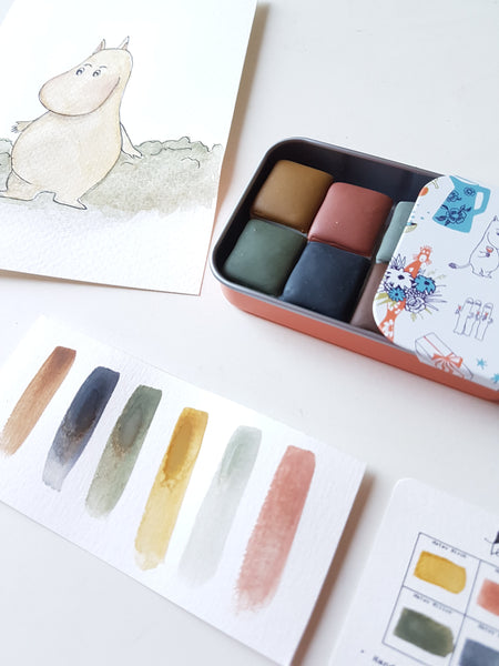 Matsu 松 まつ Set (half-pans ) - Special Edition with Moomin Tin