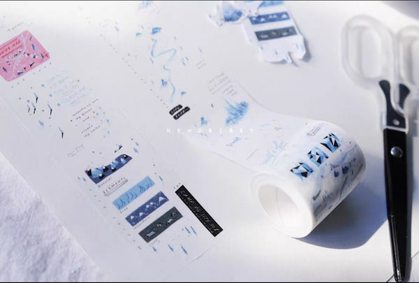 Nemosissy Green Mountain & Cold Mountain Washi Tape Set