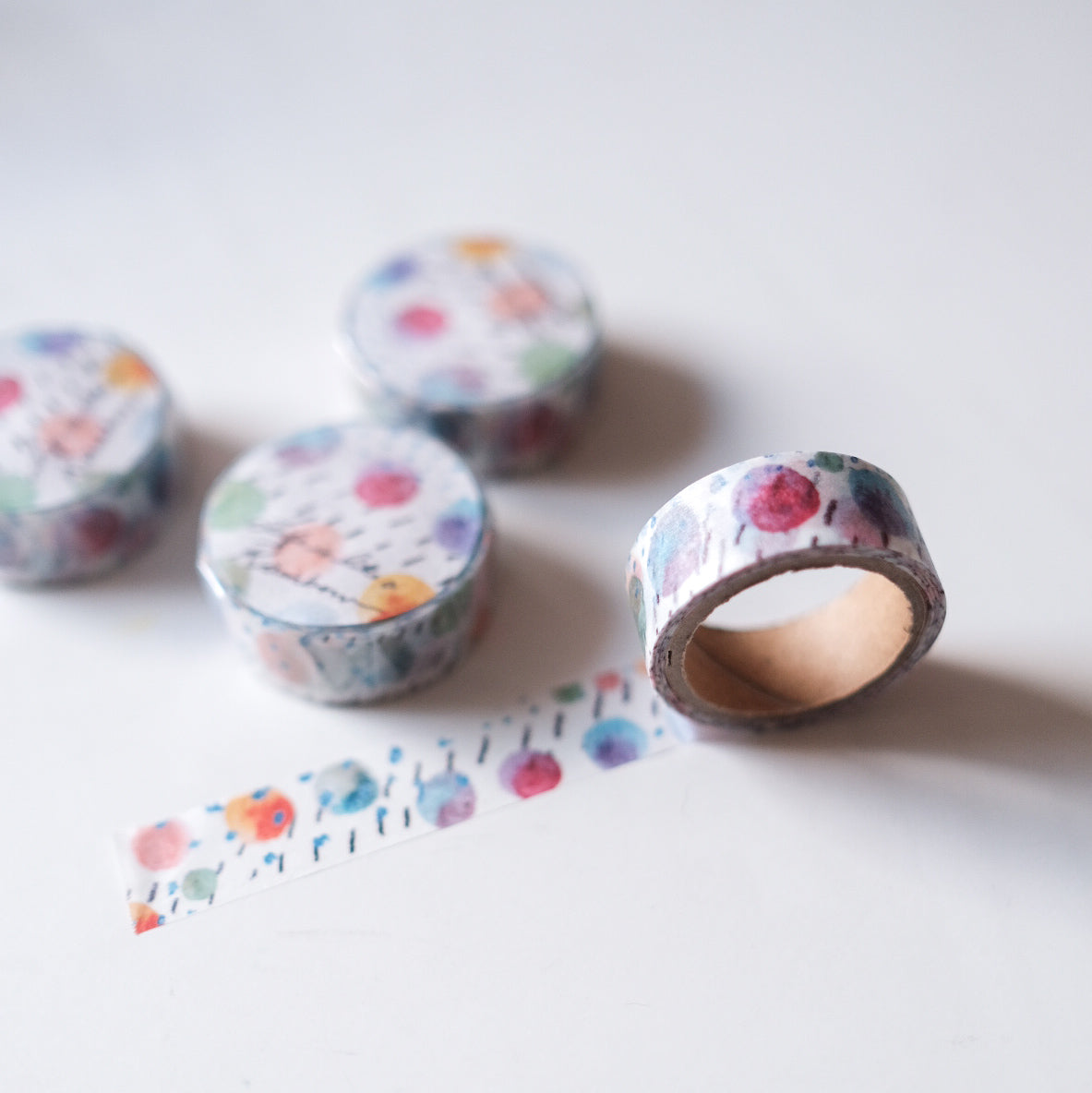 Pepperconarts x The Stationery Selection 'Life is like a rainbow' washi tape